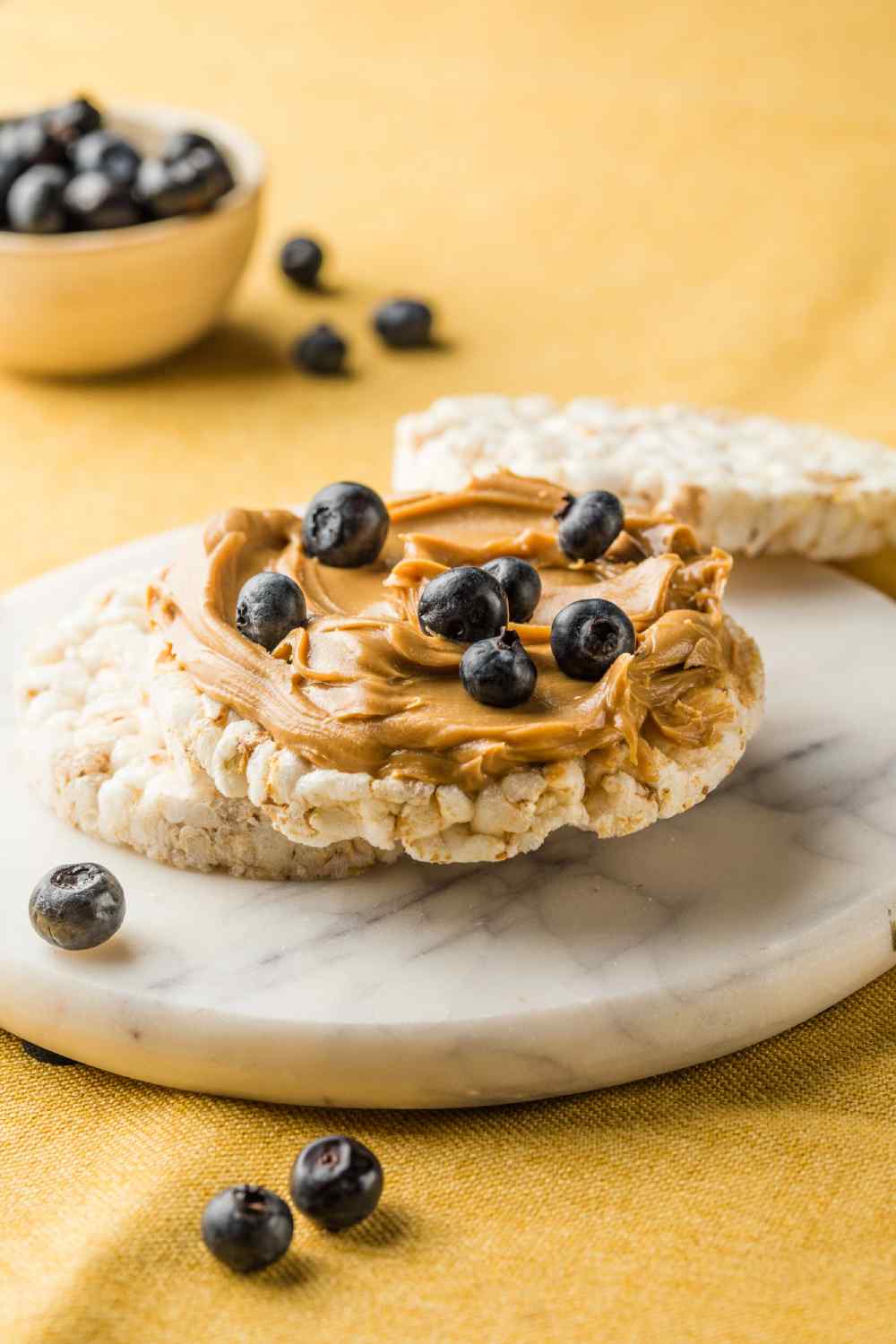 High-Protein Peanut Butter & Blueberries