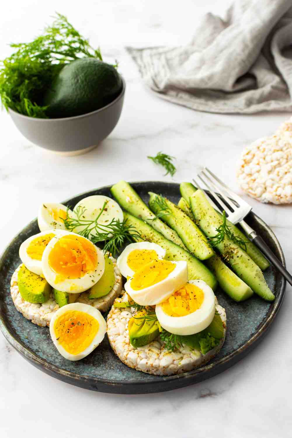Eggs, Avocado & Dill