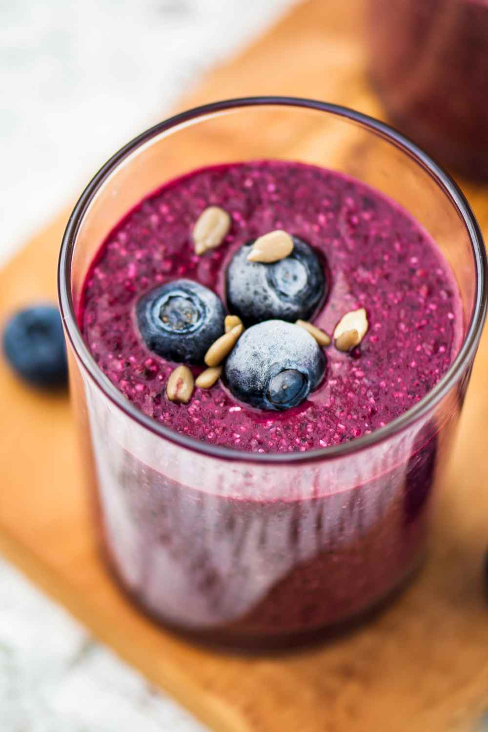 Mixed Berry Smoothie with Oats