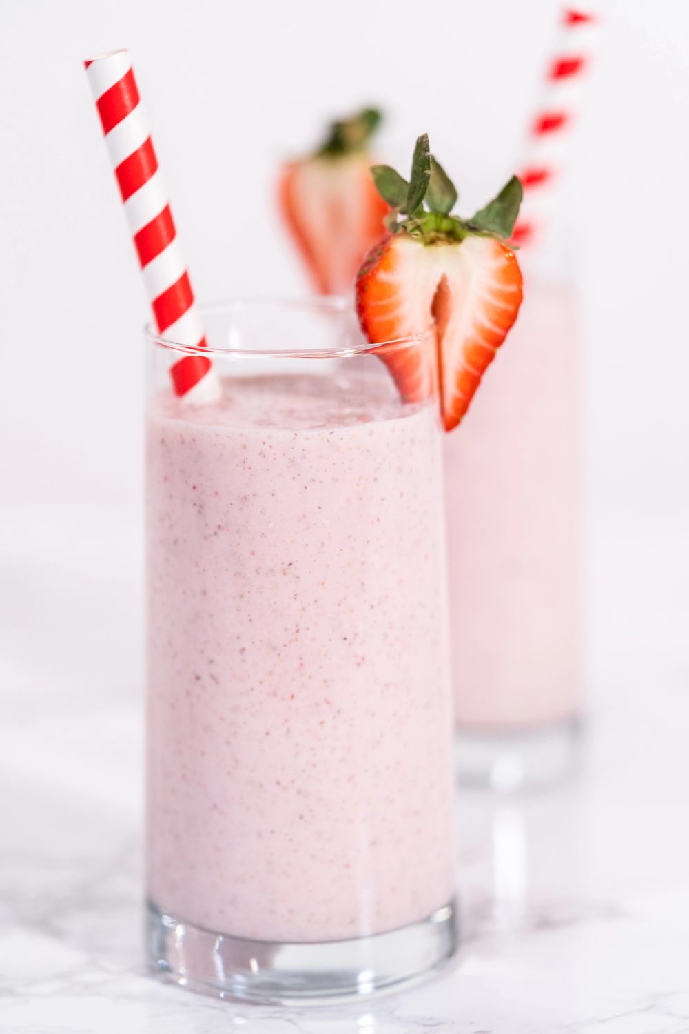 Fiber-Rich Strawberry Banana Smoothie