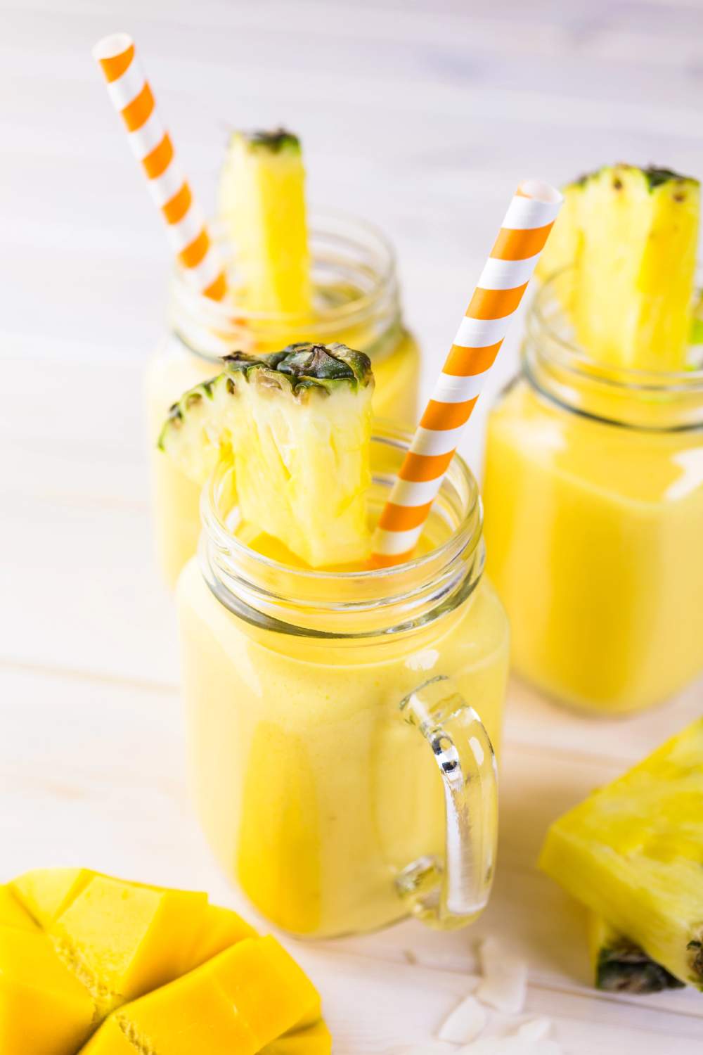Pineapple Mango with Flaxseeds