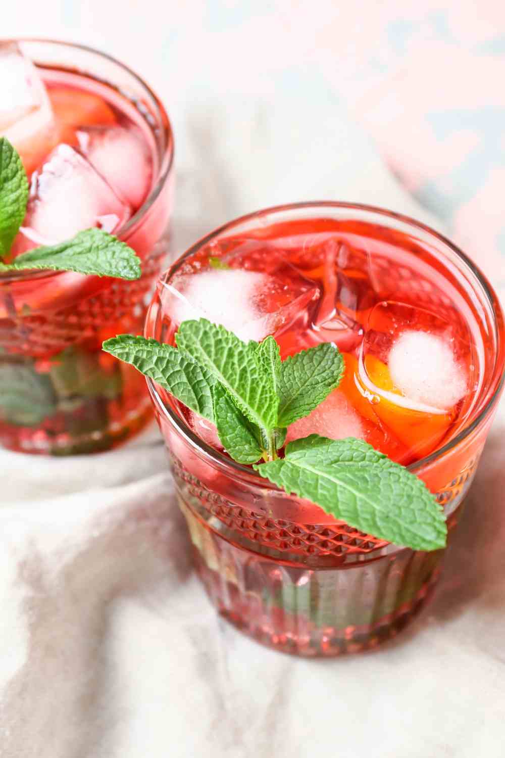 Hibiscus & Mint Agua Fresca