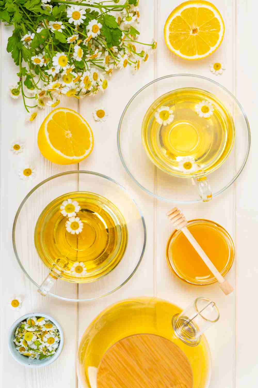 Chamomile Honey Lemon Tea