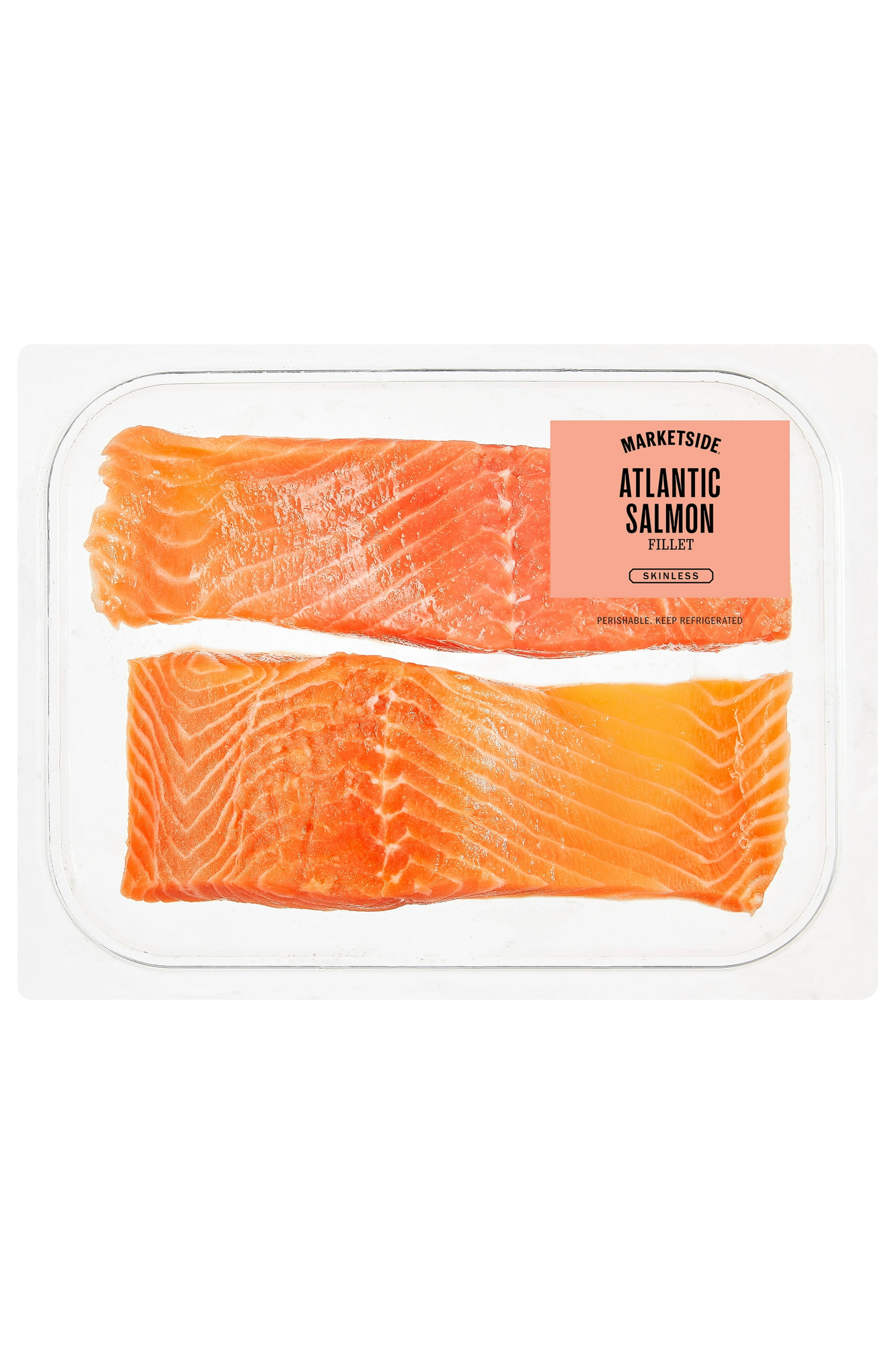 Marketside Skinless Atlantic Salmon Fillet