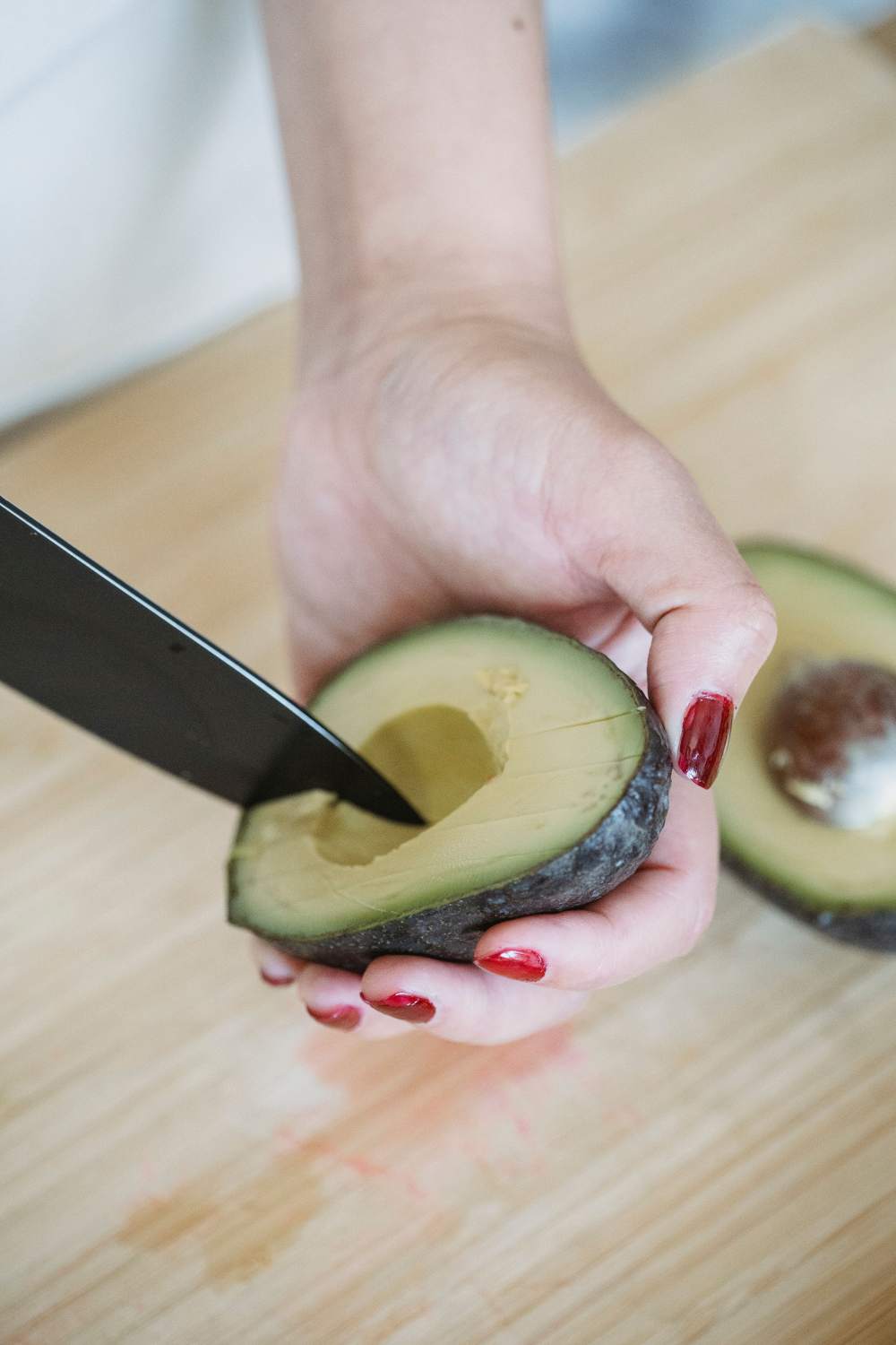 Prepare the Kale & Avocado