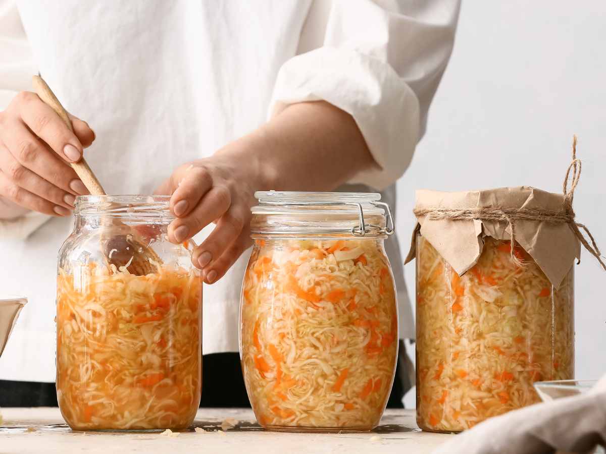 Sauerkraut Storage