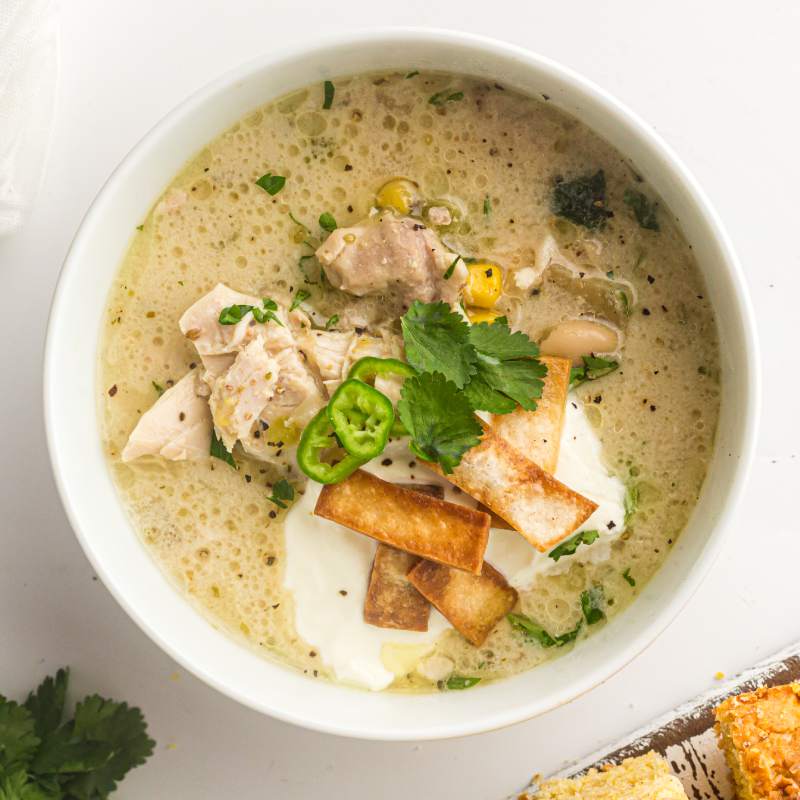 GLP-1 High Protein Chicken Recipe Card