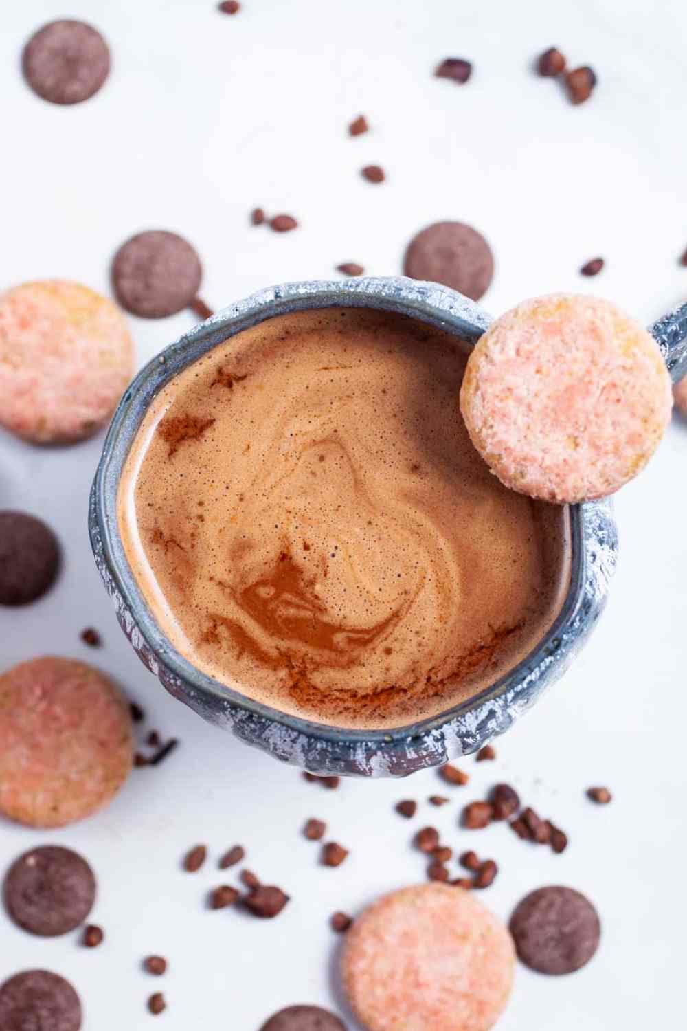 Spiced Bone Broth Hot Chocolate