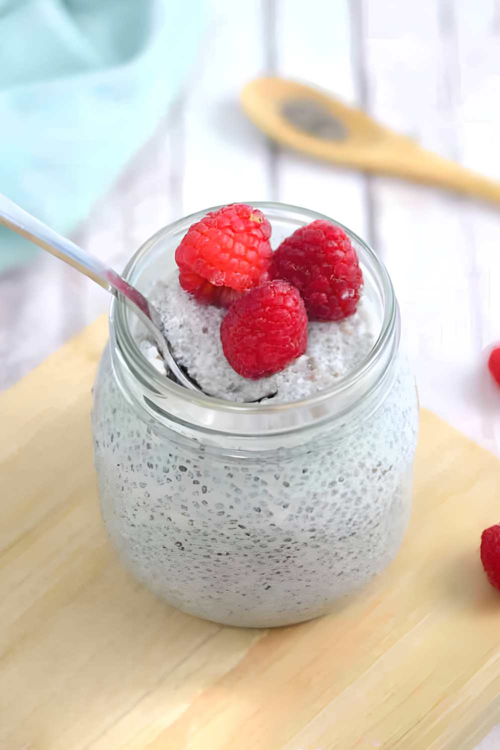 Keto Vanilla Chia Pudding