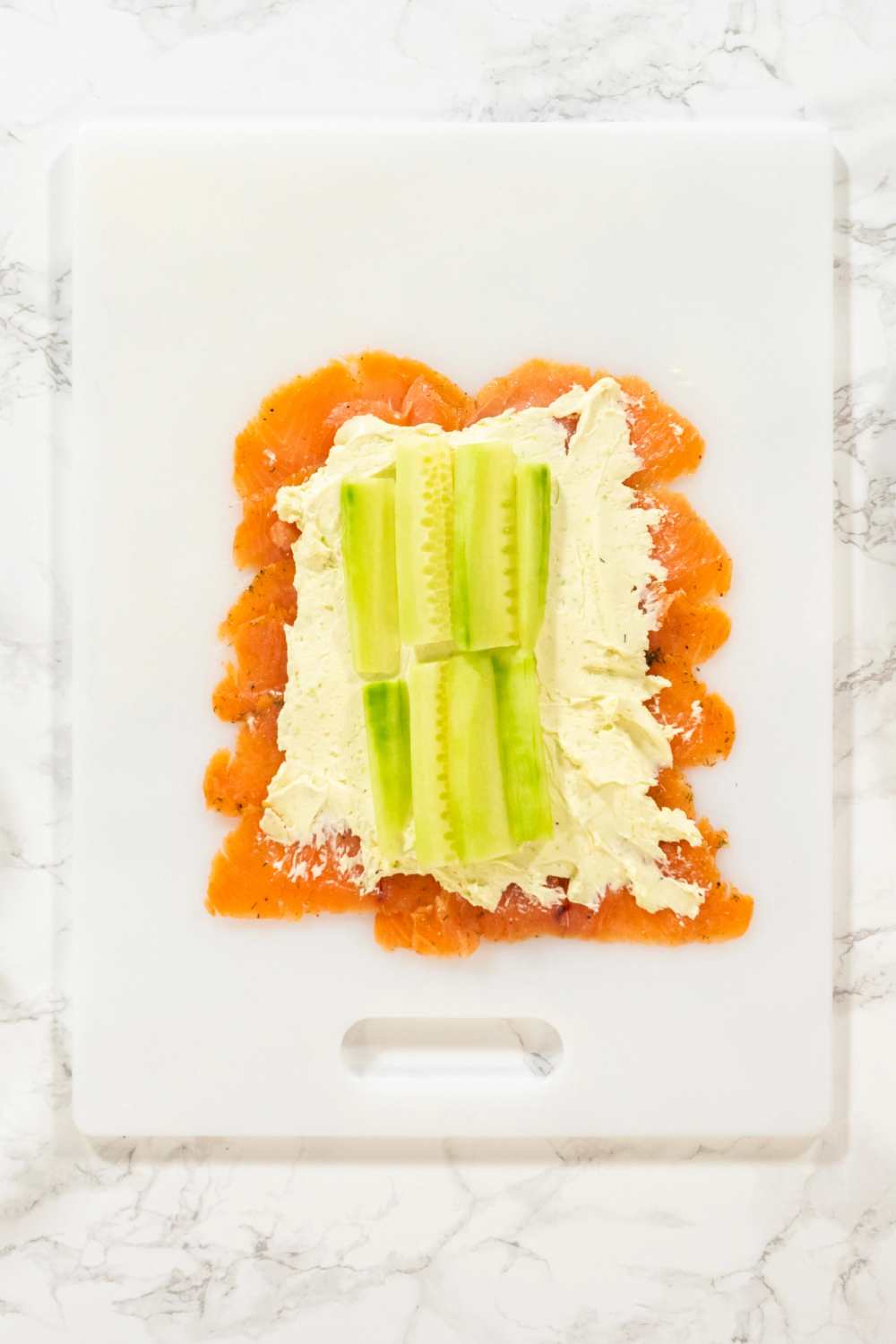 Layer On Cucumber