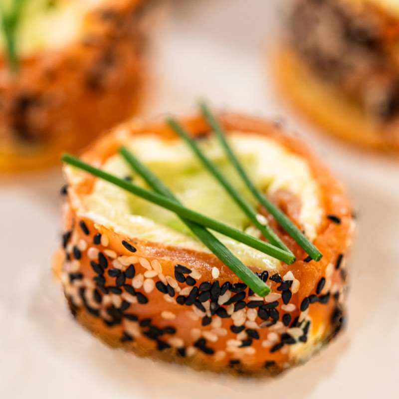 Keto Salmon Sushi Recipe Thumb