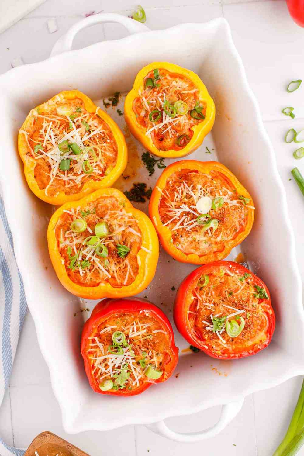 Keto Stuffed Bell Peppers