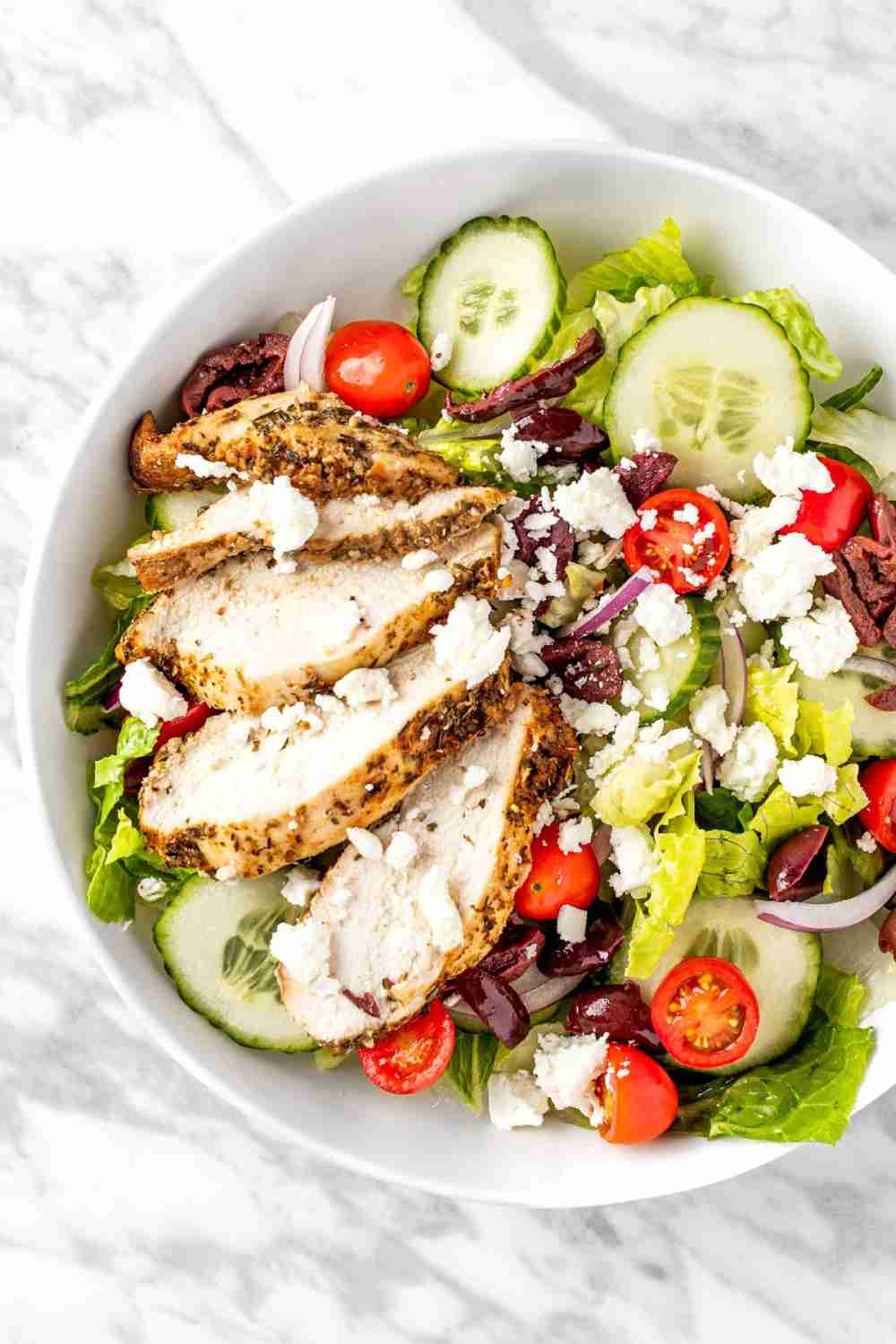 Panera Greek Salad (Panera Bread Copycat)