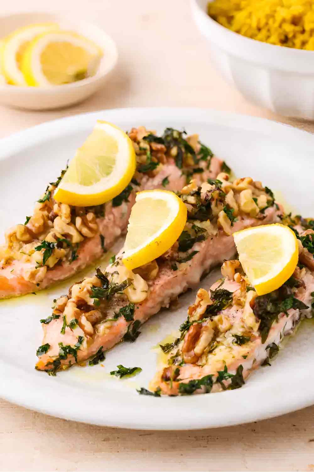 Walnut Crusted Salmon