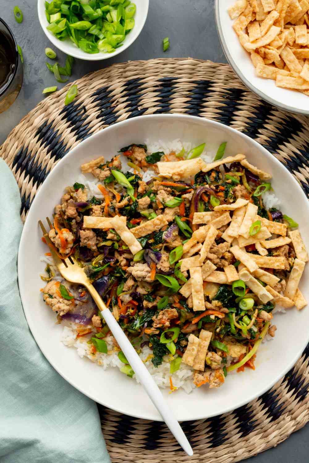 Trader Joe's Egg Roll Bowl