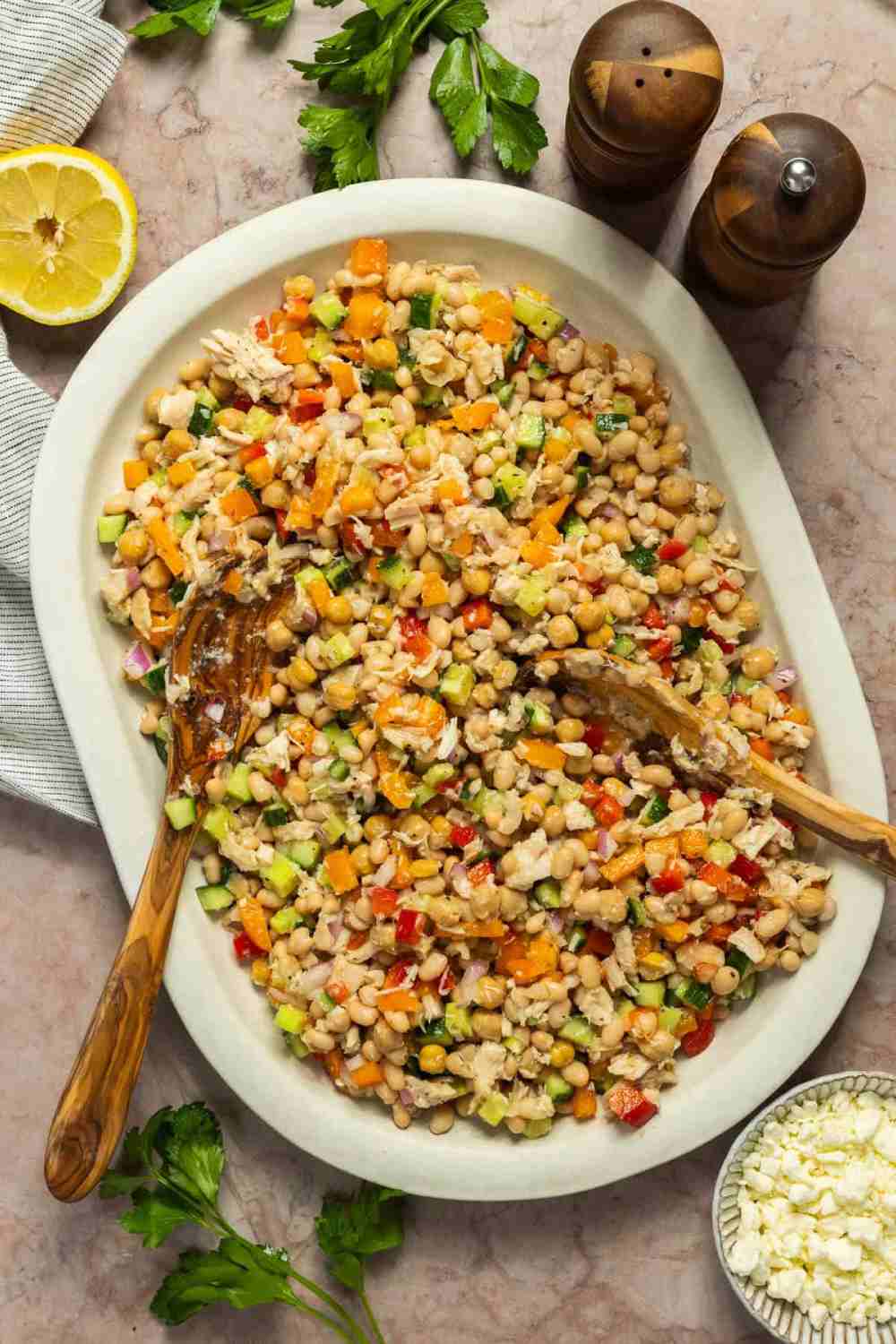 Mediterranean White Bean Salad