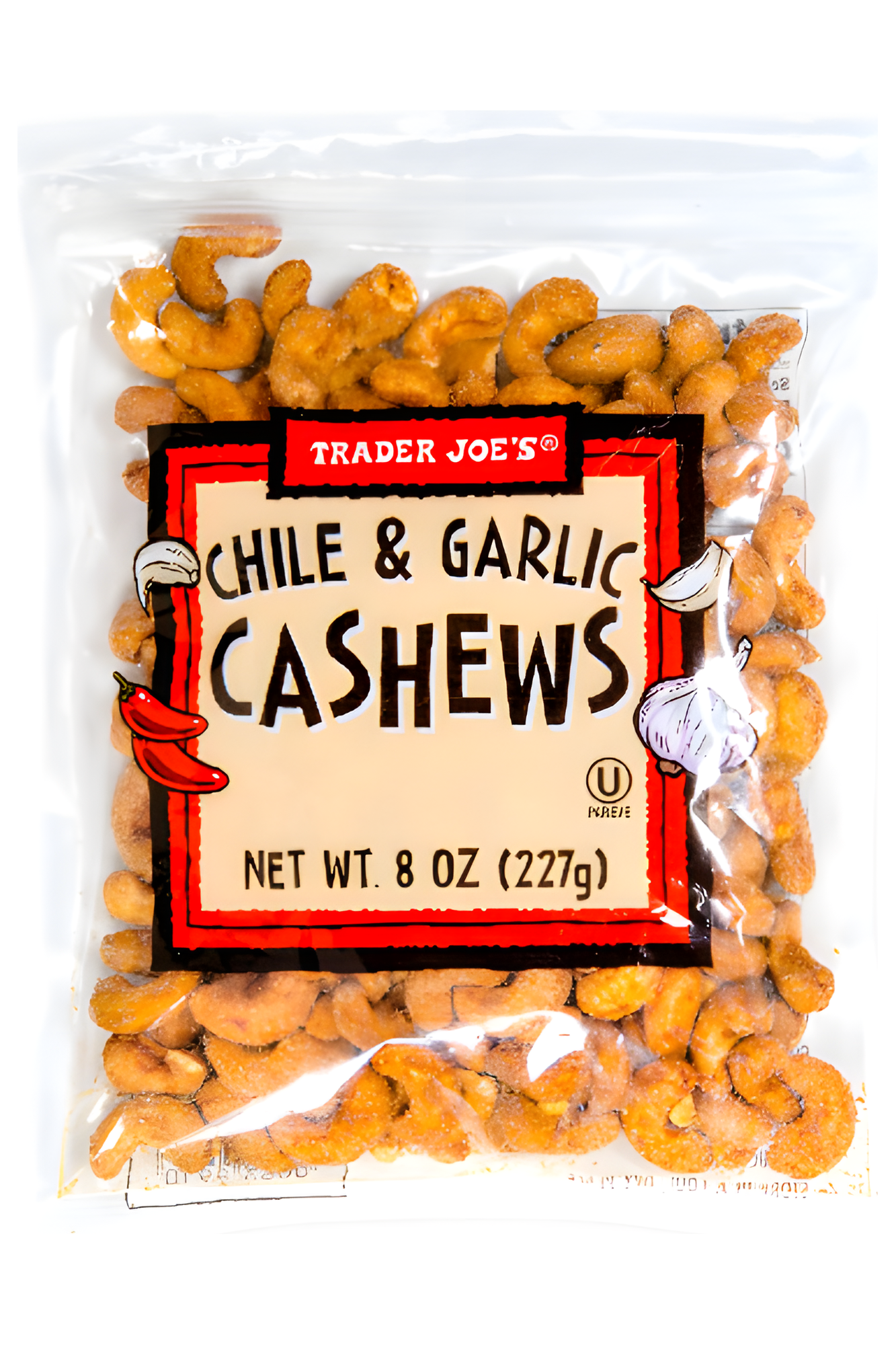 Chile Garlic Cashews