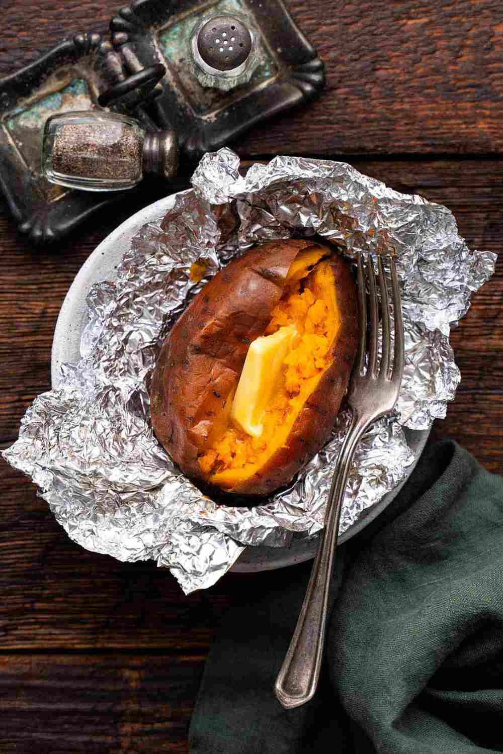 Air Fryer Baked Sweet Potato
