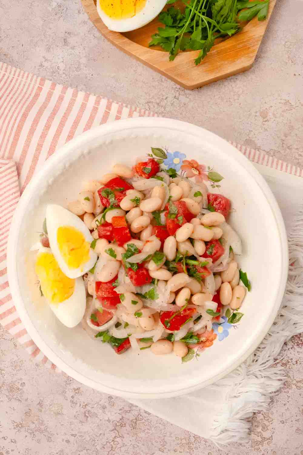 Piyaz_ Turkish White Bean Salad