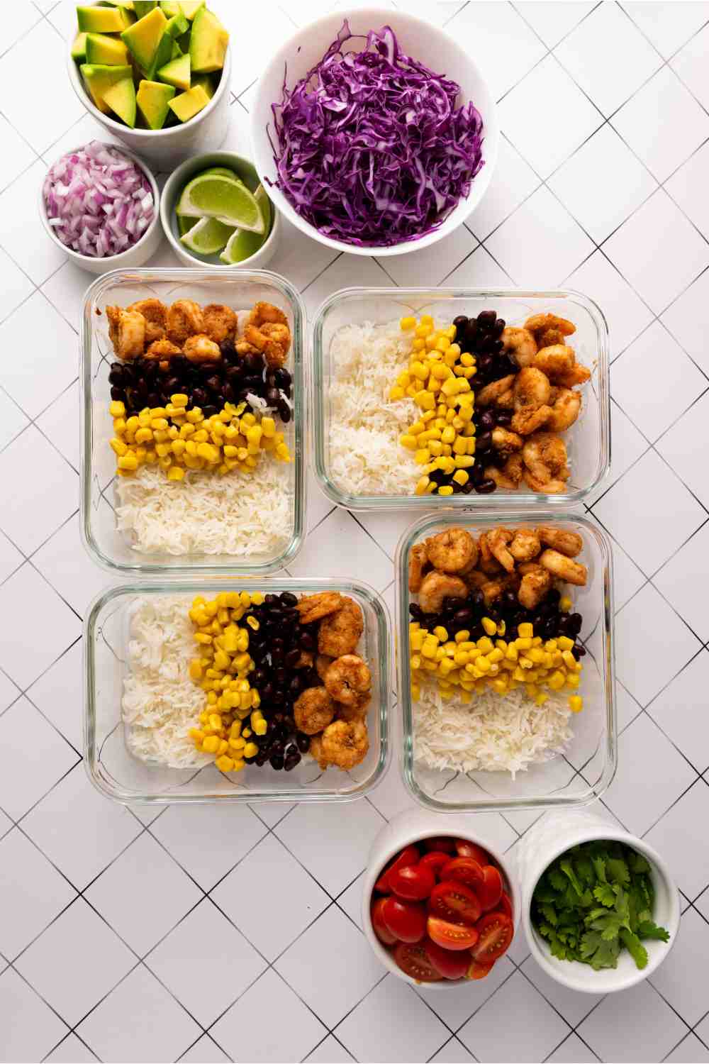 Assemble Shrimp Taco Bowl