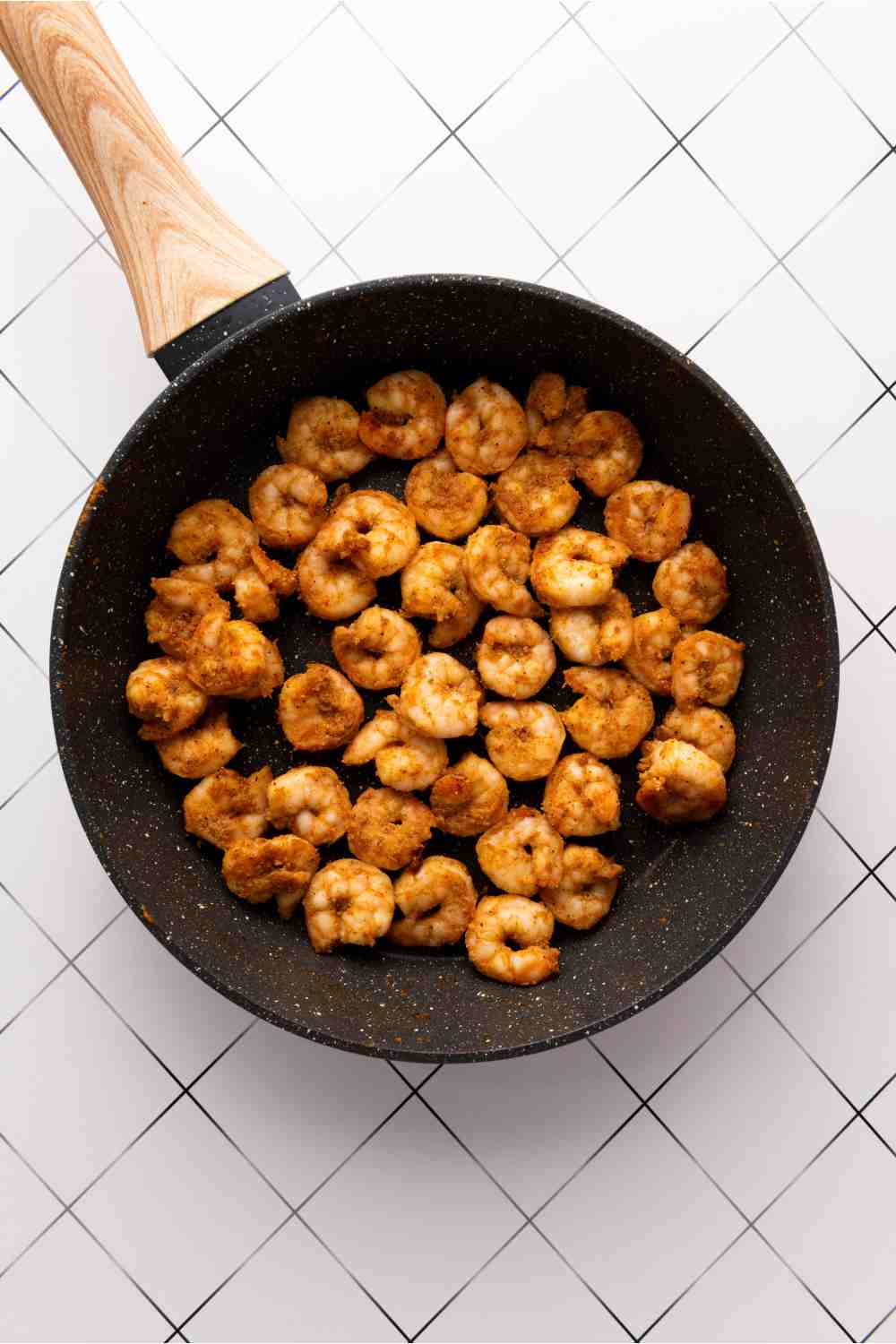 Pan Fry Shrimp For Taco Bowl