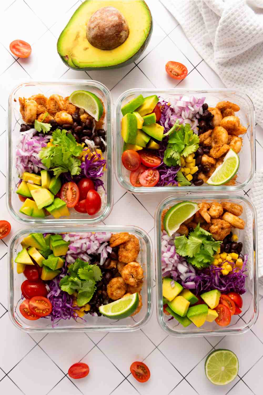 Mexican Shrimp Taco Bowl