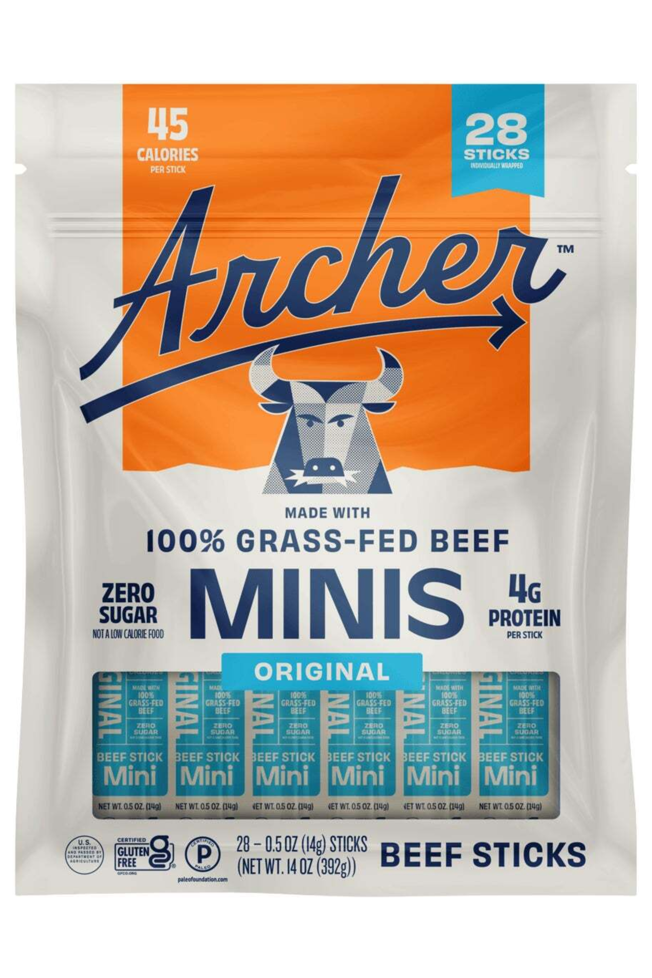 Archer Grass-Fed Beef Stick Minis