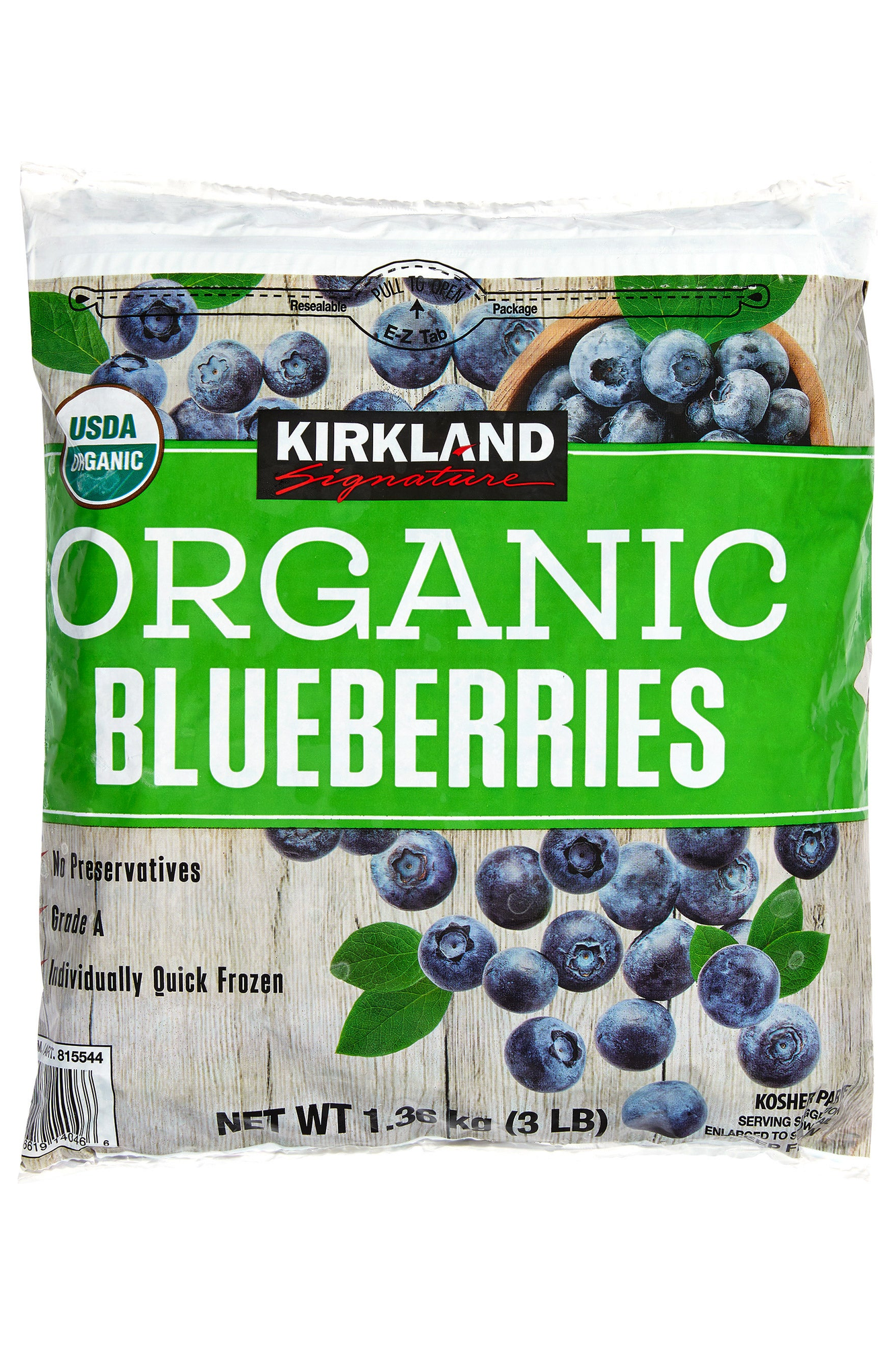 Kirkland Signature Organic Blueberries