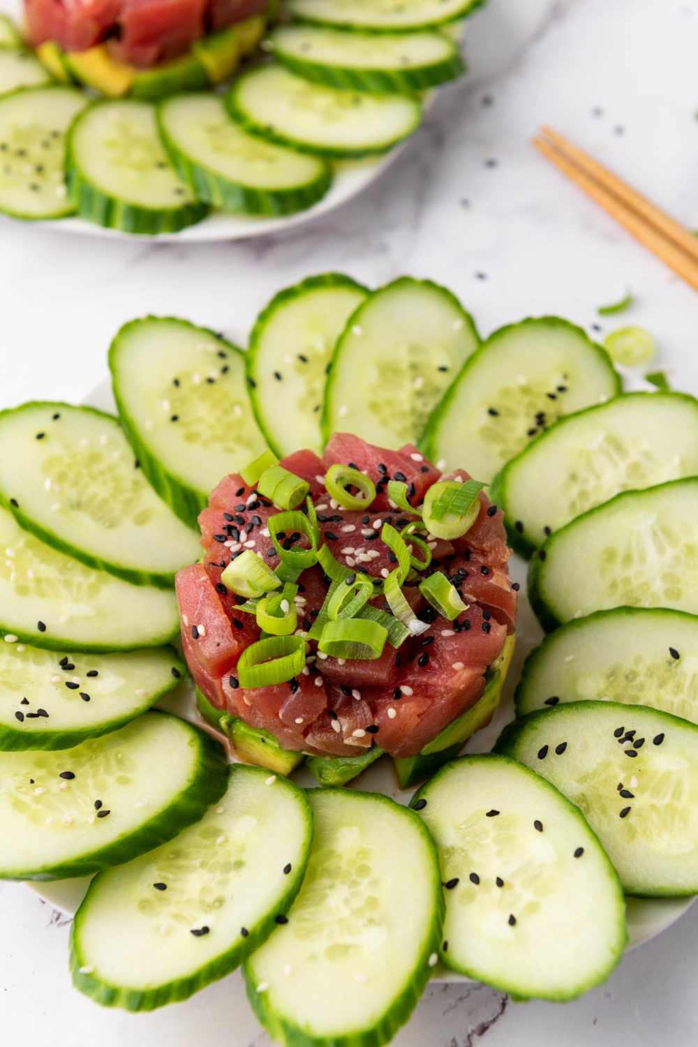 High-Protein Tuna Tartare Recipe (Low-Carb Too!)