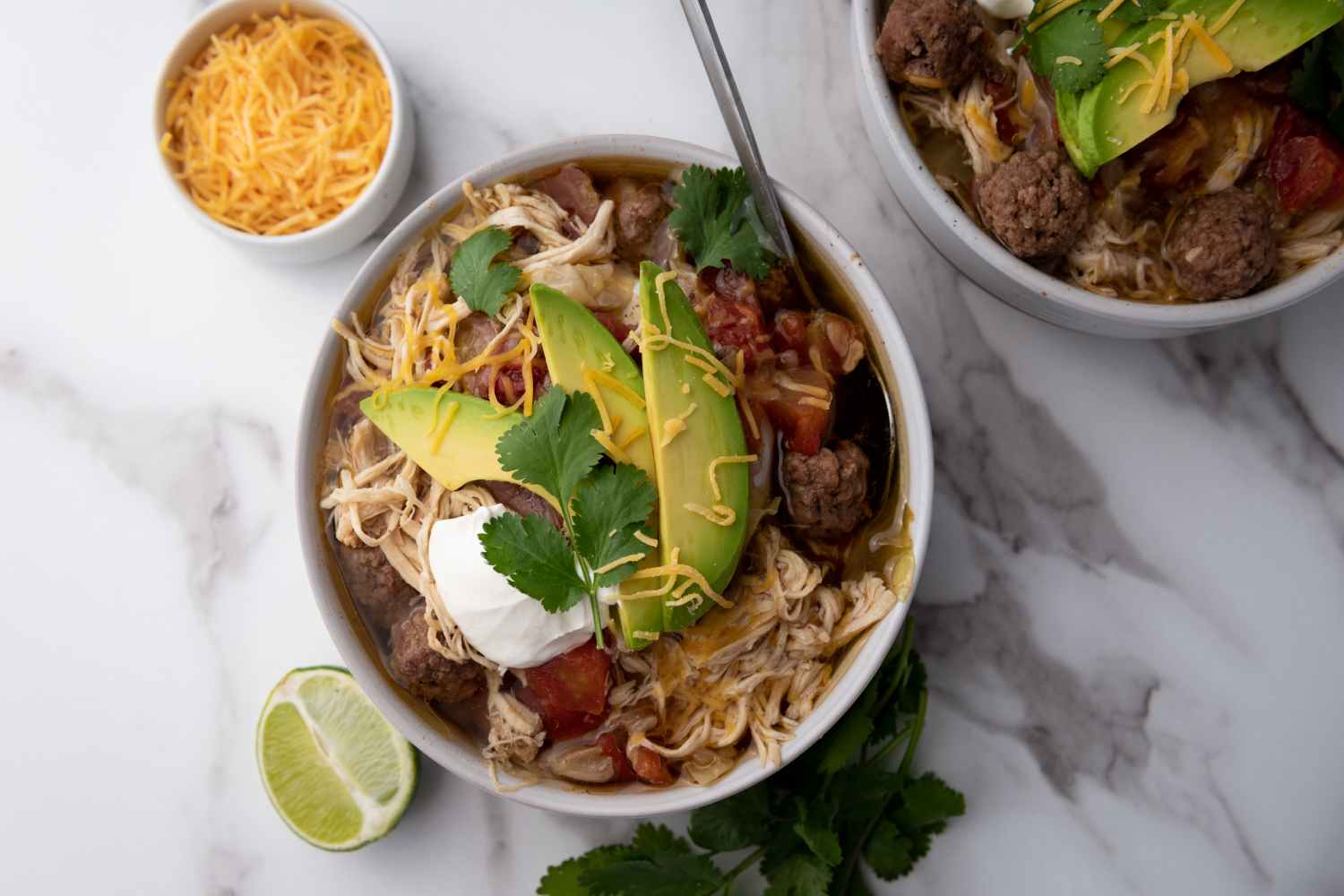 Low Carb Taco Soup Horizontal